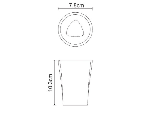 Купить Стакан для зубных щеток WasserKRAFT Ohre K-37728 Бежевый матовый в магазине сантехники Santeh-Crystal.ru