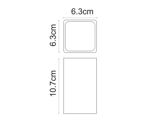 Купить Стакан для зубных щеток WasserKRAFT Paar K-4228 Черный в магазине сантехники Santeh-Crystal.ru