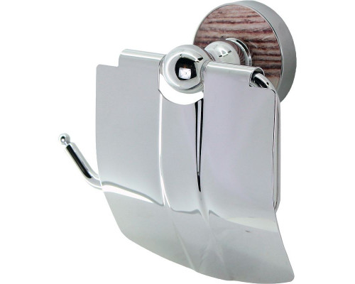 Заказать Держатель туалетной бумаги WasserKRAFT Regen K-6925 с крышкой Хром в магазине сантехники Santeh-Crystal.ru