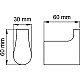 Купить Крючок WasserKRAFT Wiese K-8923 Оружейная сталь в магазине сантехники Santeh-Crystal.ru
