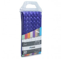 Штора для ванны Fixsen FX-3003P 180х180 Фиолетовая