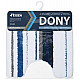 Купить Коврик для туалета Fixsen Dony 45х45 FX-5011U Синий Белый в магазине сантехники Santeh-Crystal.ru
