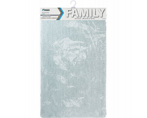 Santeh-Crystal.ru: Коврик для ванной комнаты Fixsen Family FX-9003C 70х120 Серый Купить Коврик для ванной комнаты Fixsen Family FX-9003C 70х120 Серый в магазине сантехники Santeh-Crystal.ru