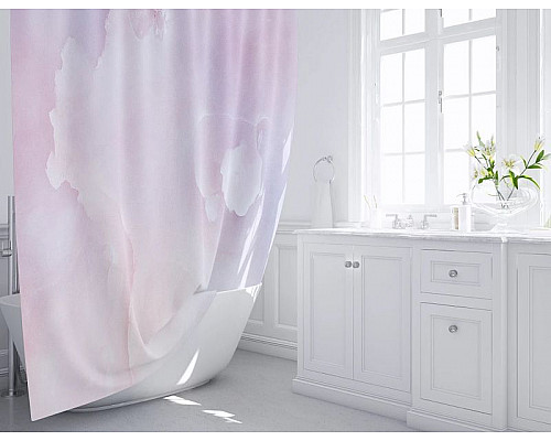 Santeh-Crystal.ru: Шторка для ванны Fixsen Lady FX-2517 200х180 Розовая Приобрести Шторка для ванны Fixsen Lady FX-2517 200х180 Розовая в магазине сантехники Santeh-Crystal.ru