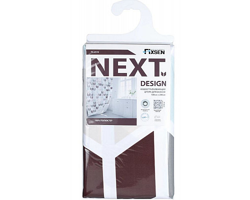 Santeh-Crystal.ru: Шторка для ванны Fixsen Next FX-2519 200х180 Серая Приобрести Шторка для ванны Fixsen Next FX-2519 200х180 Серая в магазине сантехники Santeh-Crystal.ru
