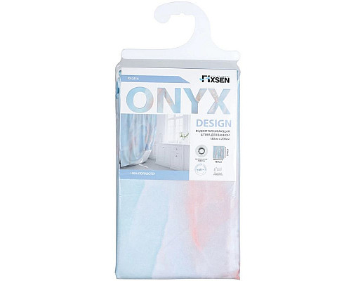 Santeh-Crystal.ru: Шторка для ванны Fixsen Onyx FX-2516 200х180 Голубая Приобрести Шторка для ванны Fixsen Onyx FX-2516 200х180 Голубая в магазине сантехники Santeh-Crystal.ru