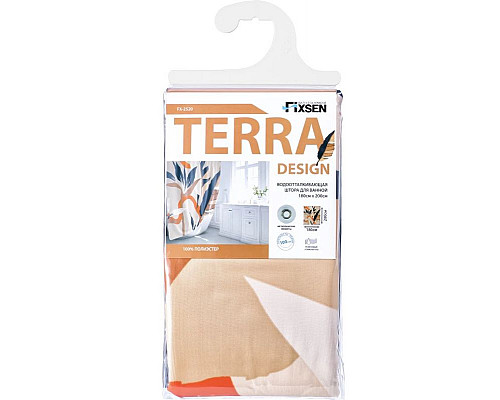 Santeh-Crystal.ru: Шторка для ванны Fixsen Terra FX-2520 200х180 Бежевая Приобрести Шторка для ванны Fixsen Terra FX-2520 200х180 Бежевая в магазине сантехники Santeh-Crystal.ru