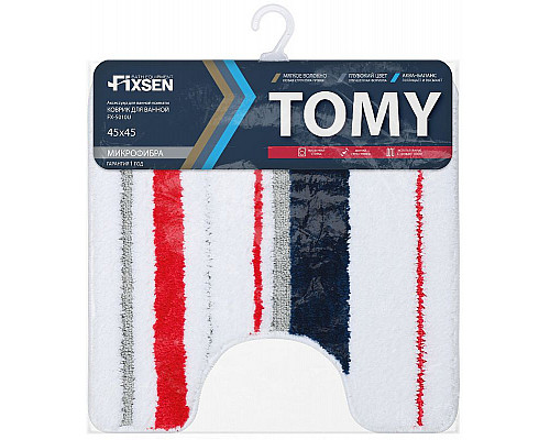 Santeh-Crystal.ru: Коврик для туалета Fixsen Tomy 45х45 FX-5010U Красный Белый Заказать Коврик для туалета Fixsen Tomy 45х45 FX-5010U Красный Белый в магазине сантехники Santeh-Crystal.ru