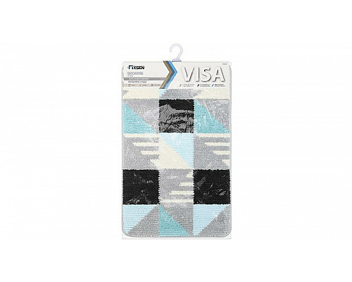 Santeh-Crystal.ru: Коврик для ванной комнаты Fixsen Visa FX-5005Z 50x80 Серый Приобрести Коврик для ванной комнаты Fixsen Visa FX-5005Z 50x80 Серый в магазине сантехники Santeh-Crystal.ru