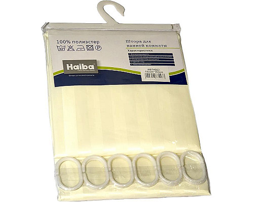 Santeh-Crystal.ru: Штора для ванны Haiba HB74002 Желтая Заказать Штора для ванны Haiba HB74002 Желтая в магазине сантехники Santeh-Crystal.ru
