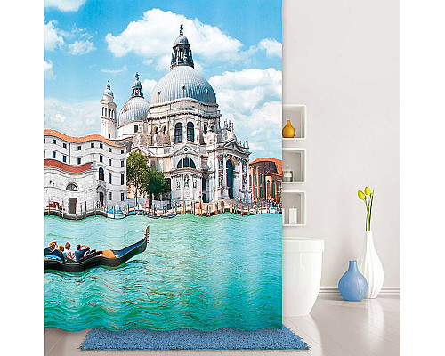 Santeh-Crystal.ru: Штора для ванны Iddis Venice moments 180x200 Голубая Купить Штора для ванны Iddis Venice moments 180x200 Голубая в магазине сантехники Santeh-Crystal.ru