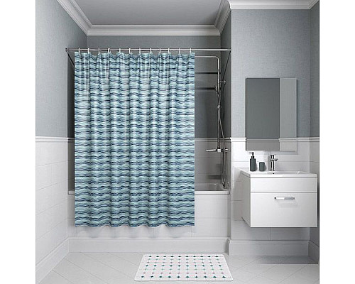 Santeh-Crystal.ru: Шторка для ванны Iddis Basic 200x180 B17P218i11 Голубая Купить Шторка для ванны Iddis Basic 200x180 B17P218i11 Голубая в магазине сантехники Santeh-Crystal.ru