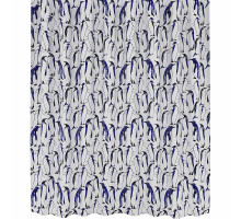Штора для ванны WasserKRAFT Berkel 180х200 SC-49101 Пингвины