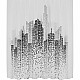 Купить Штора для ванны WasserKRAFT Leine 180х200 SC-38101 Белая в магазине сантехники Santeh-Crystal.ru