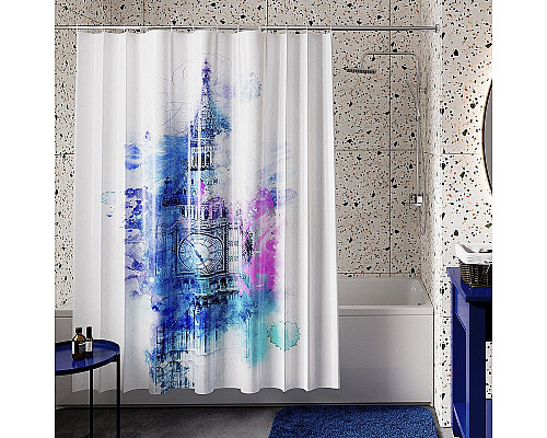Santeh-Crystal.ru: Штора для ванны WasserKRAFT Lossa 180х200 SC-81103 Белая Купить Штора для ванны WasserKRAFT Lossa 180х200 SC-81103 Белая в магазине сантехники Santeh-Crystal.ru