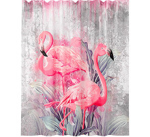 Штора для ванны WasserKRAFT Lossa 180х200 SC-81104 разноцветная