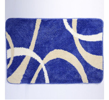 Коврик для ванной комнаты WasserKRAFT Rhein 90х60 BM-6205 Синий