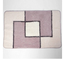 Коврик для ванной комнаты WasserKRAFT Ruwer 90х60 BM-6705 Розовый