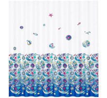 Штора для ванны WasserKRAFT Salm 180х200 SC-13101 Мультицвет