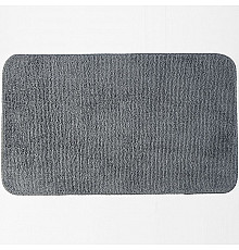 Коврик для ванной комнаты WasserKRAFT Vils 75х45 BM-1061 Темно-серый