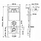 Купить Инсталляция Berges Novum L6 040216 для унитаза с Черной глянцевой клавишей смыва в магазине сантехники Santeh-Crystal.ru