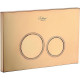 Кнопка смыва для инсталляции Boheme 658 Золото глянцевое