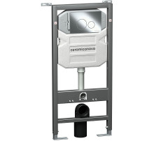 Инсталляция Ceramica Nova Envision CN1001CH для унитаза с клавишей смыва Хром