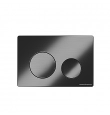 Кнопка смыва для инсталляции Ceramicanova Balance Circle CN12-001GG цвет Вороненая сталь