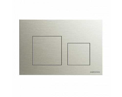 Кнопка смыва для инсталляции Ceramicanova Balance Square CN12-002BN цвет Брашированный никель