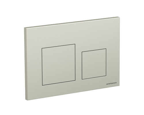 Кнопка смыва для инсталляции Ceramicanova Balance Square CN12-002BN цвет Брашированный никель