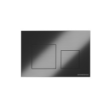 Кнопка смыва для инсталляции Ceramicanova Balance Square CN12-002GG цвет Вороненая сталь