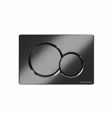 Кнопка смыва для инсталляции Ceramicanova Balance Sphere CN12-003GG цвет Вороненая сталь