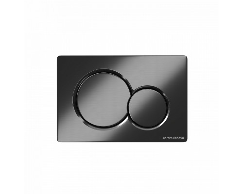 Кнопка смыва для инсталляции Ceramicanova Balance Sphere CN12-003GG цвет Вороненая сталь