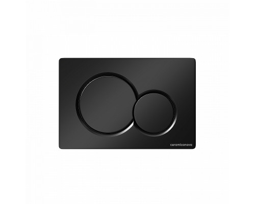 Кнопка смыва для инсталляции Ceramicanova Balance Sphere CN12-003MB цвет Черный матовый