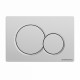 Кнопка смыва для инсталляции Ceramicanova Balance Sphere CN12-003W цвет Белый глянцевый