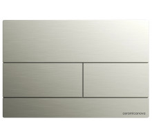 Кнопка смыва для инсталляции Ceramicanova Balance Rect CN12-004BN цвет Брашированный никель