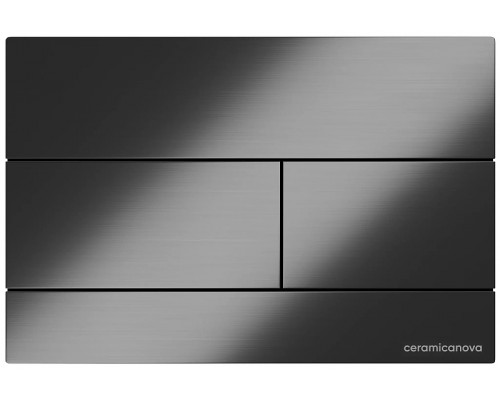 Кнопка смыва для инсталляции Ceramicanova Balance Rect CN12-004GG цвет Вороненая сталь