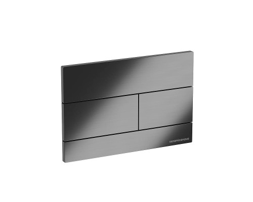 Кнопка смыва для инсталляции Ceramicanova Balance Rect CN12-004GG цвет Вороненая сталь