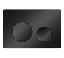 Кнопка смыва для инсталляции Ceramicanova Balance Circle CN12-001MB Черная матовая