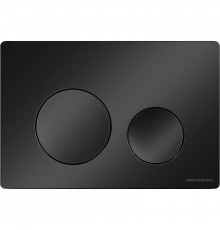 Кнопка смыва для инсталляции Ceramicanova Balance Circle CN12-001MB Черная матовая