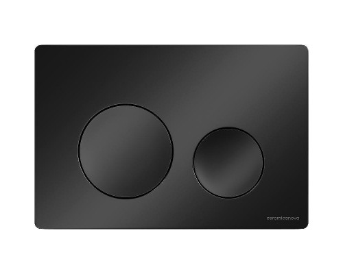Кнопка смыва для инсталляции Ceramicanova Balance Circle CN12-001MB Черная матовая