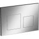 Кнопка смыва для инсталляции Ceramicanova Balance Square CN12-002M Хром матовый