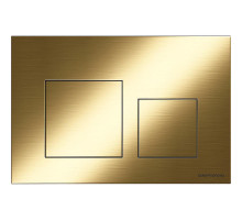Кнопка смыва для инсталляции Ceramicanova Balance Square CN12-002BG Брашированное золото