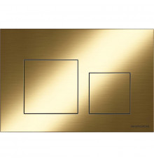 Кнопка смыва для инсталляции Ceramicanova Balance Square CN12-002BG Брашированное золото