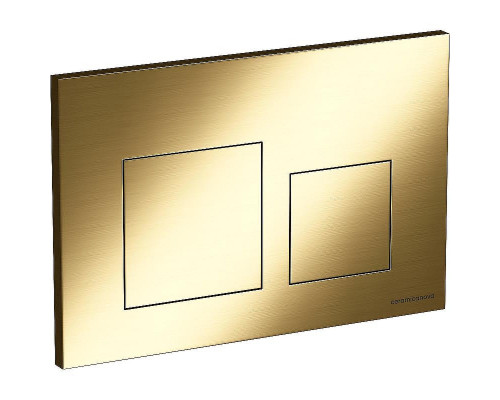 Кнопка смыва для инсталляции Ceramicanova Balance Square CN12-002BG Брашированное золото
