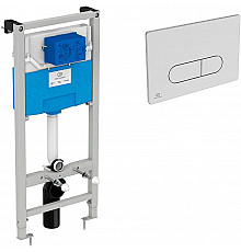 Инсталляция Ideal Standard Prosys TT00007/115JG для унитаза с клавишей смыва Хром матовый