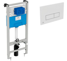 Инсталляция Ideal Standard Prosys TT00007/121AC для унитаза с Белой клавишей смыва