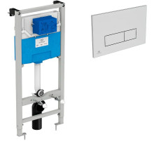 Инсталляция Ideal Standard Prosys TT00007/121JG для унитаза с клавишей смыва Хром матовый