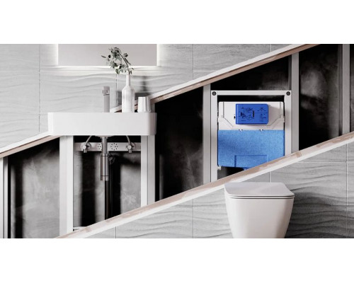 Купить Инсталляция Ideal Standard Prosys TT00007/123A6 для унитаза с Черной матовой клавишей смыва в магазине сантехники Santeh-Crystal.ru