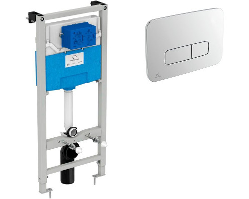 Заказать Инсталляция Ideal Standard Prosys TT00007/123AA для унитаза с клавишей смыва Хром в магазине сантехники Santeh-Crystal.ru